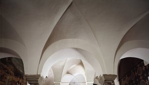Vue intérieure de la salle capitulaire - School Italian