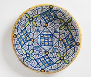 Assiette en maiolica
