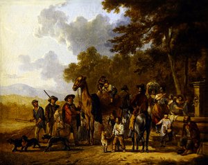 Voyageurs avec chameau - School Italian