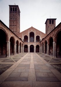 Vue de la façade de l