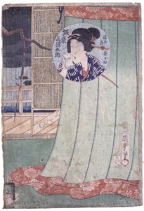 Bando Mitsugoro en Ohatsu, épouse de Manoya - School Japanese