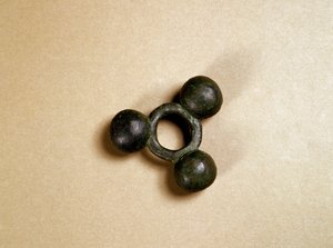 Ornement en bronze pour harnachement de cheval - Japanese School