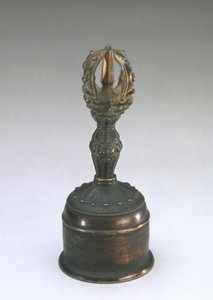 Cloche rituelle bouddhiste, période Kamakura - Japanese School