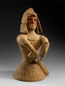 Guerrier Haniwa, fin du 6e siècle - Japanese School
