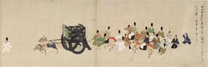 Récit illustré de la rébellion de Heiji (Visite impériale à Rokuhara) - School Japanese