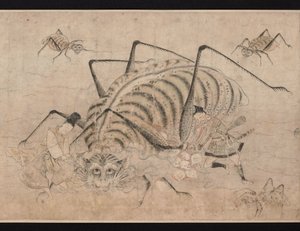 Yorimitsu tue Tsuchigumo (détail)