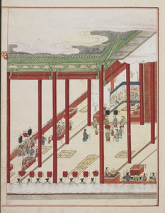 Rituel de la cour coréenne, page de 