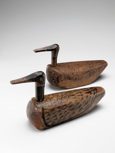 Paire de canards de mariage (kirogi), dynastie Joseon, vers 1900