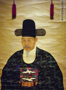 Portrait de Seo Heonsun (ou "Chijang") - School Korean