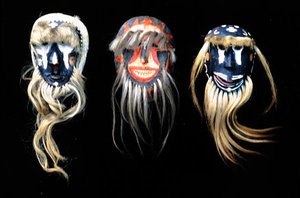 Trois masques