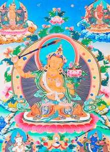 Image représentant Manjushree, le créateur légendaire de la vallée de Katmandou - School Nepalese