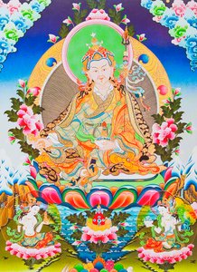 Image représentant Padmasambhava ou guru Rimpoche, l