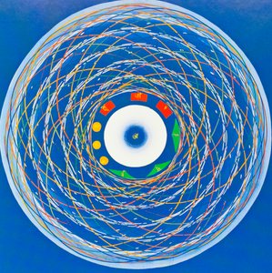 Om cosmo Mandala, représentant la totalité, l
