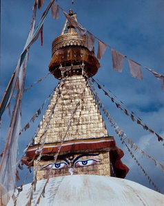 Le stupa bouddhiste, VIIIe siècle - School Nepalese