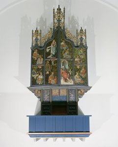 Orgue peint