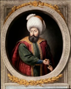 Empire ottoman : portrait du premier sultan ottoman Osman I (1299-1326) - School Ottoman