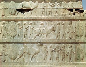(détail) Frise en relief sur l