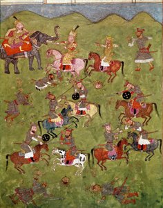 Art islamique : scène de bataille (Shahnameh) - School Persian