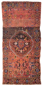 Tapis médaillon, probablement Kurdistan persan, fin XVIIe ou début XVIIIe siècle - School Persian