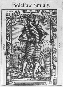 Boleslaw II le Généreux (gravure) - School Polish