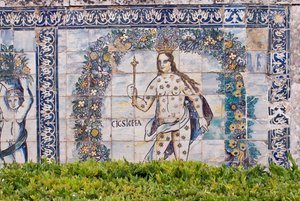 Scène musicale (carreaux de céramique)