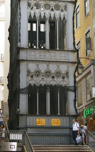 Ascenseur de Santa Justa, Lisbonne, Portugal - School Portuguese