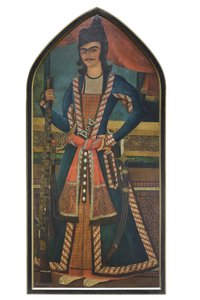 Un prince qajar, possiblement Bahram Mirza, Abolhassan - School Qajar