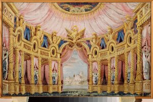 Hall avec colonnade - School Russian