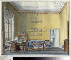 Intérieur de la maison E. Boratynsky à Moscou - School Russian