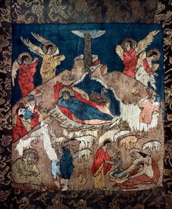 La nativité (détail) - School Russian