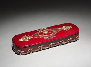 Boîte en laque, firme de Peter Carl Fabergé (1846-1920), boîte par l