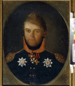 Portrait de Dmitry Petrovich Neverovsky (1771-1813) - School Russian