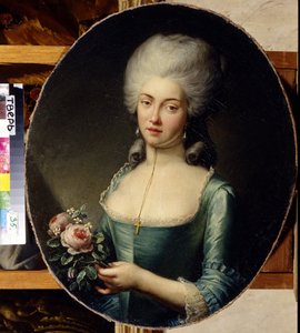 Portrait de la comtesse Natalia Alexandrovna Repnina - School Russian