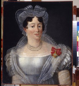 Portrait de la comtesse Yelizaveta Fyodorovna Musina-Pushkina - School Russian