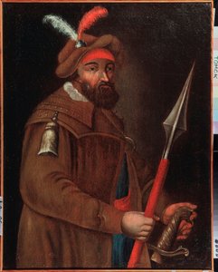 Portrait du chef cosaque Yermak Timofeyevitch - School Russian