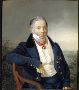 Portrait du peintre Alexander Sauerweld (1782-1844) - School Russian