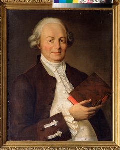 Portrait du poète Vasili K. Trediakovsky - School Russian