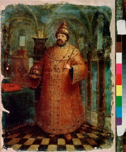 Portrait du tsar Michel I de Russie - School Russian