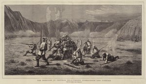 Les Russes en Asie centrale, troupes entourées et poursuivies - School Russian