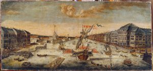 Vue des quais de la Neva - School Russian