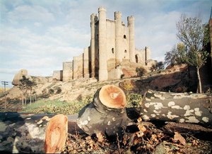 Le Castillo de Coyanza, construit aux 14ème-15ème siècles par les comtes de Valence - School Spanish