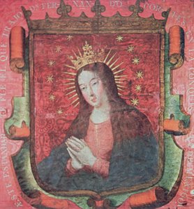 La bannière originale de Hernan Cortes