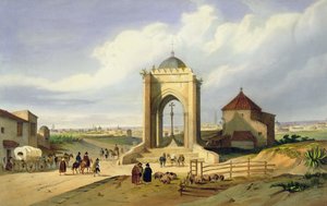 Vue de la ville de Séville depuis la Cruz del Campo