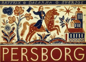 Affiche de tourisme suédois