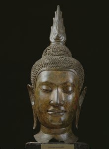 Tête de Bouddha en méditation - School Thai