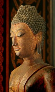 Bouddha style Lanna Sukhothai (bronze)