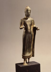 Bouddha debout, période Davaravati - School Thai