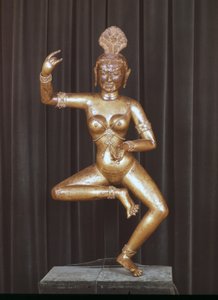 La déesse Dakini, déesse infernale tibétaine. Statuette, Musée Guimet, Paris - School Tibetan