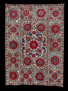 Shakhrisyabz Suzani, vers 1800 - School Uzbek