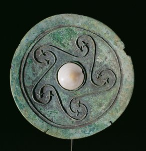 Miroir, culture Dongson vers 200 av. J.-C.-200 apr. J.-C., Vietnam